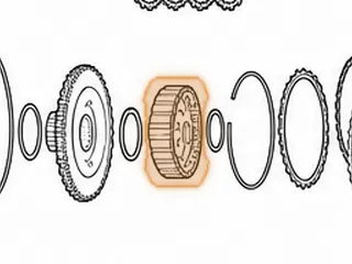 Hub, R4/V4/R5/V5A51 Underdrive Clutch (30 Teeth) (4.750”OD) 1999-Up — Part # 142571A
