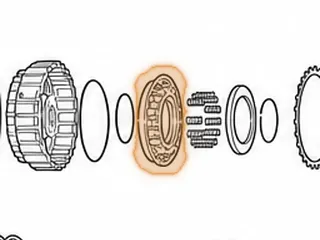 Piston, EC8 High Clutch (4.885”OD) 1987-98 — Part # 23965