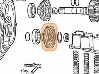 Gear, EC8 Driven Transfer (53 Teeth) 1999-Up — Part # 23712E