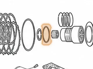 Bearing, EC8 Forward Clutch Drum To Rear Support 1987-98 — Part # 23232