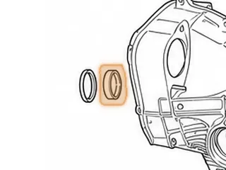 Bushing, 5EAT Bell Housing (.590”Wide)(2.245”OD)(1.970”ID)(W/4 Notches) 2005-Up — Part # 23031