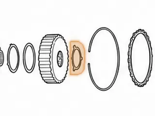 Race, EC8 Rear Hub To Bearing # 260 (3 Tabs & 3 Ears) 1999-Up — Part # 23259E