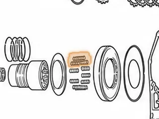 Spring, EC8 Low/Reverse Clutch Return (Spiral) 1999-Up — Part # 23977E