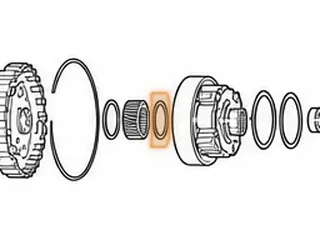 Bearing, EC8 Rear Sun Gear To Rear Planet (Stays in Planet) 1999-Up — Part # 23247E