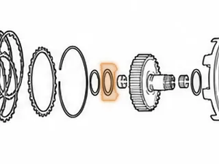 Bearing W/Races, EC8 High Drum To High Hub (.091” Thick)(2.080”OD)(1.500”ID) 1987-98 — Part # 23229