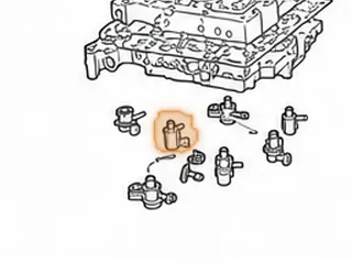 Solenoid, EC8 Low Clutch Timing (Gray Connector) 1999-Up — Part # 23426E