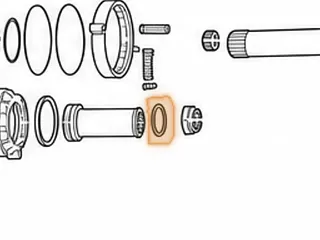 Washer, EC8 Under Front Pinion Nut (.114” Thick)(1.445”OD)(.890”ID) 1987-Up — Part # 23236