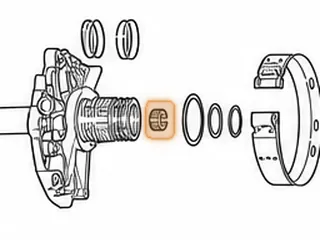 Bushing, EC8 Stator (Rear) 1987-98 — Part # 23037