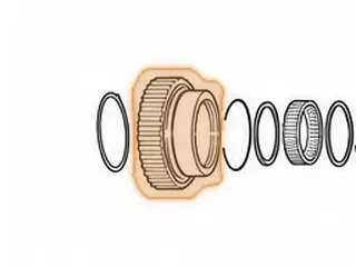 Clutch Hub, EC8 Forward Clutch (36 Clutch Splines)(With Outer Sprag Race) 1987-98 — Part # 23574