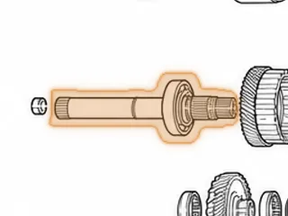 Ball Bearing, EC8 Drive Transfer Gear 1987-98 — Part # 23263