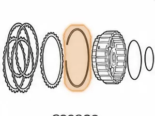Snap Ring, EC8 Holds Pressure Plate In Reverse Drum 1987-98 — Part # 93892