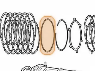 Cushion Spring, EC8 Forward Clutch (.060” Thick)(5.895”OD)(5.395”ID) 1987-98 — Part # 23853