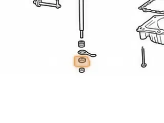 Jam Nut, RE0F09A/F09B Holds Manual Lever Nut On Shaft (14mm)(.320”Thick) 2003-Up — Part # 203799-1A