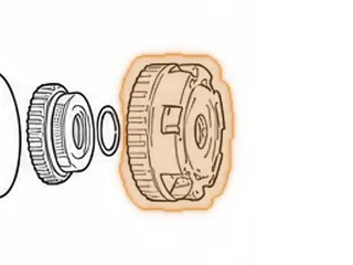 Planet, RE0F09A Reverse (4 Gear)(40 Spline Clutch Hub)(2.330” Thick At Edge) 2003-Up — Part # 203587A