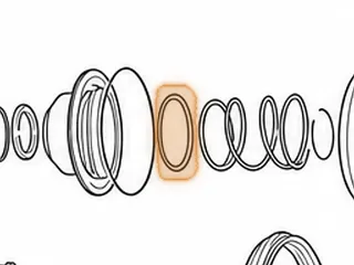 Coil Spring, RE0F09A/F09B Secondary Pulley Piston Return Spring (4.175”Long)(3.429”OD) 2003-Up — Part # 203970A