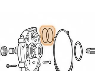 Sealing Ring, RE0F09A/F09B Stator To Forward Clutch Drum (.084”Thick)(2.510”OD)(Teflon) 2003-Up — Part # 203181AT