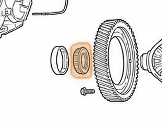 Cone Bearing, RE0F09A/F09B Differential To Bell Housing (1.722”ID)(23 Rollers)(Cast # KOYO STA4575-1) 2003-Up… — Part # 203292A