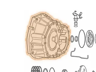 Bell Housing, RL4F03A (Cast # MC2) — Part # 83750A
