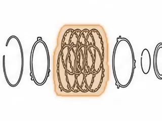 Steel, RE4F04A/4F20E/JF403E Overrun Clutch (.063”) 8 Teeth (4.500”ID) 1992-Up — Part # 83136B