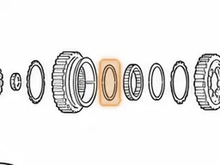 Sprag, RE4F04A/4F20E Forward (27 Lug) .530” Wide Lugs — Part # 83658BA