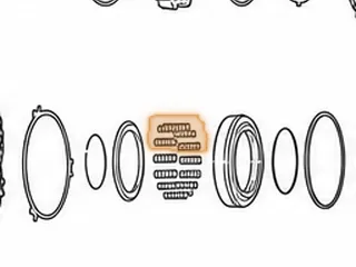 Retainer, RL4F03A Forward Clutch Return Spring — Part # 83974A