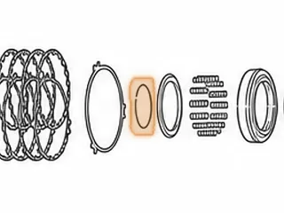 Snap Ring, RL4F03A/RE4F04A/4F20E/JF403E Holds Front Clutch Retainer In — Part # 83877A