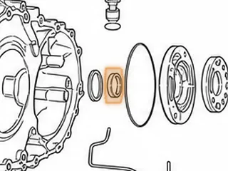 Bushing, RE4F04A Pump Body — Part # 83034B