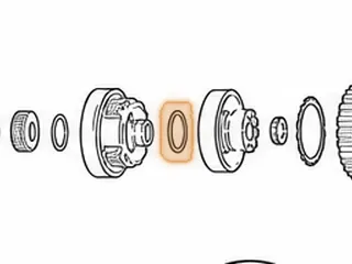 Bearing W/Race, RE4F04A/4F20E Rear Planet To Rear Ring Gear (.110”Thick)(2.035”OD) (1.460”ID)(Fits A 5 Gear Rear… — Part # 83251BB