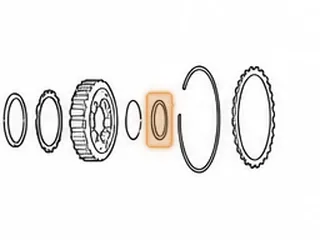 Bearing W/Race, RL4F03A Overrun Hub To Rear Support — Part # 83233AB