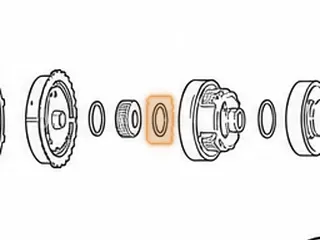 Bearing W/Race, RL4F03A Rear Sun Gear To Rear Planet (1.675”OD) — Part # 83247A