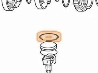 Snap Ring, RL4F03A Holds Governor Cover On — Part # 83897A