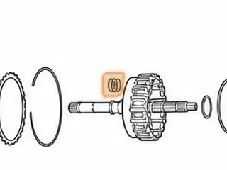 Ring, RL4F03A/RL4F03V/RE4F03A Input Shaft (Metal) 1990-Up — Part # 83177A