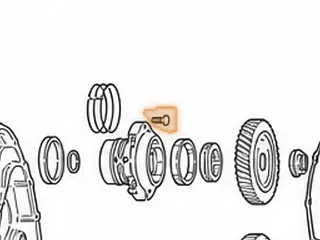 Bolt Set, RL4F03A/RE4F03A/4F20E Rear Support To Case — Part # 83790AK
