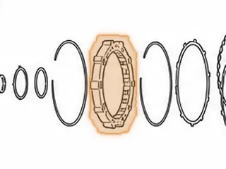 Sprag Assembly, RL4F03A Low With Outer Race (19 Rollers) — Part # 83642AB