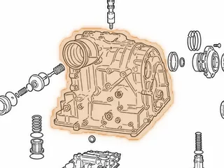 Case, RL4F03A (Cast # AY-1 #9) Takes A Tin Rear Cover — Part # 83760AA