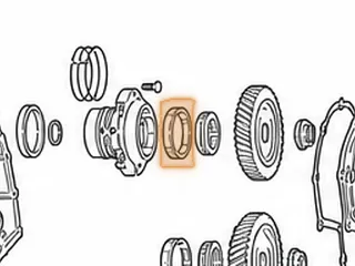 Shim, RE4F04A/4F20E Drive Gear Bearing To Case — Part # 83272BA