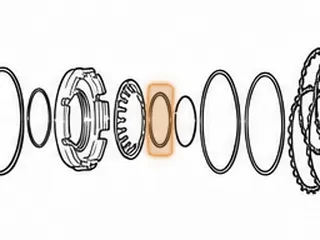 Retainer, RL4F04A/JF403E/4F20E Reverse Clutch Return Spring — Part # 83986BA
