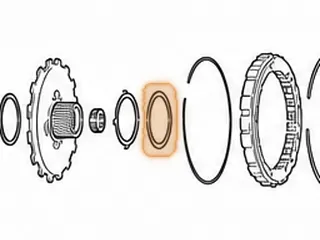 Bearing W/Race, RL4F03A Sun Shell To Planet (2 5/16”OD) — Part # 83244A