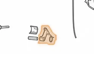 Park Pawl Assembly, RE5RO5A (Driver’s Side Linkage)(4 Pieces) 2002-Up — Part # 173995A