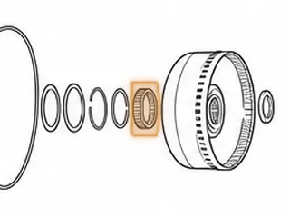 Sprag, RE5RO5A 3rd (28 Lug)(Metal Cage) 2002-Up — Part # 173656B