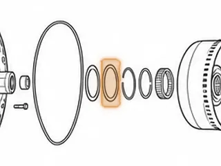 Brg W/Race, RE5RO5A Stator (Rear)(.113”Thick)(3.145”OD)(2.520”ID) 2002-Up — Part # 173211B