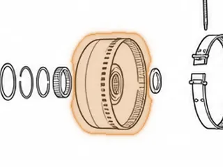 Sun Gear/Drum, RE5RO5A Overdrive Band (7 9/16”OD)(W/54 Teeth Sun Gear)(Uses A Bearing # 040) 2002-Up — Part # 173610B