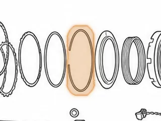 Snap Ring, RE5RO5A Holds Reverse Clutch Spring In (.066”Thick)(7 3/16”OD) 2005-Up — Part # 173891C