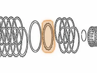 Pressure Plate, RE5RO5A Low Coast Clutch (.210”Thick) (18 Teeth)(4.442”ID)(Teeth Are 385” Wide)2002-Up — Part # 173152BF