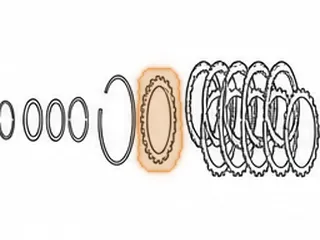Pressure Plate, RE5RO5A High/Low Clutch (.171”Thick)(24 Teeth)(3.740”ID)(Teeth Are 335” Wide)… — Part # 173154BB