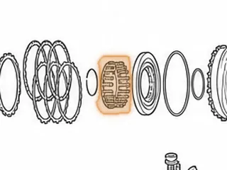 Springs, RE5RO5A Low Coast Clutch W/Retainer (18 Springs) 2002-Up — Part # 173979A