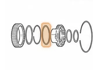 Washer, RE5RO5A Rear Sprag Outer Race To Low Coast Clutch Hub (W/8 Inner Tabs) (.039”Thick)(4.100”OD)(3.630”ID) 2002-Up — Part # 173234AA