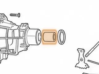 Bushing, RE5RO5A Extension Housing (2WD)(1.734”ID)(Babbit) 2002-Up — Part # 173066A