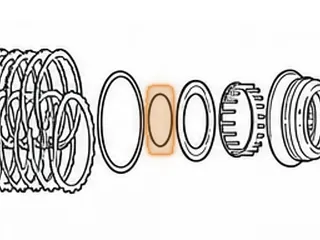 Snap Ring, RE7R01A C2 Direct Clutch Retainer (3.253”OD) (3.445”ID) (.064”Thick) 2008-Up — Part # 283877A