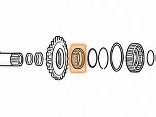 Sprag, RE7R01A F2 (22 Rollers)(2.598”OD)(1.948”ID) (.842”Thick) 2008-Up — Part # 283652A